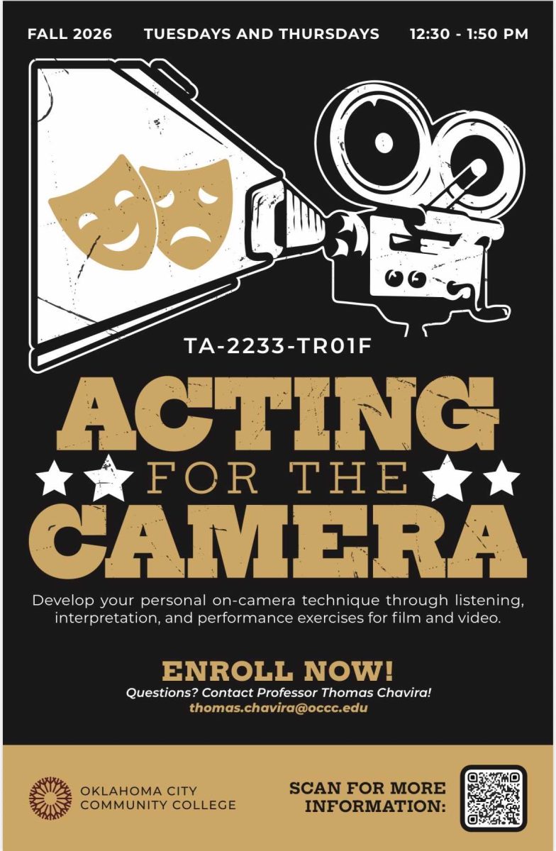 New Acting for the Camera Course Coming to OCCC Campus This Fall